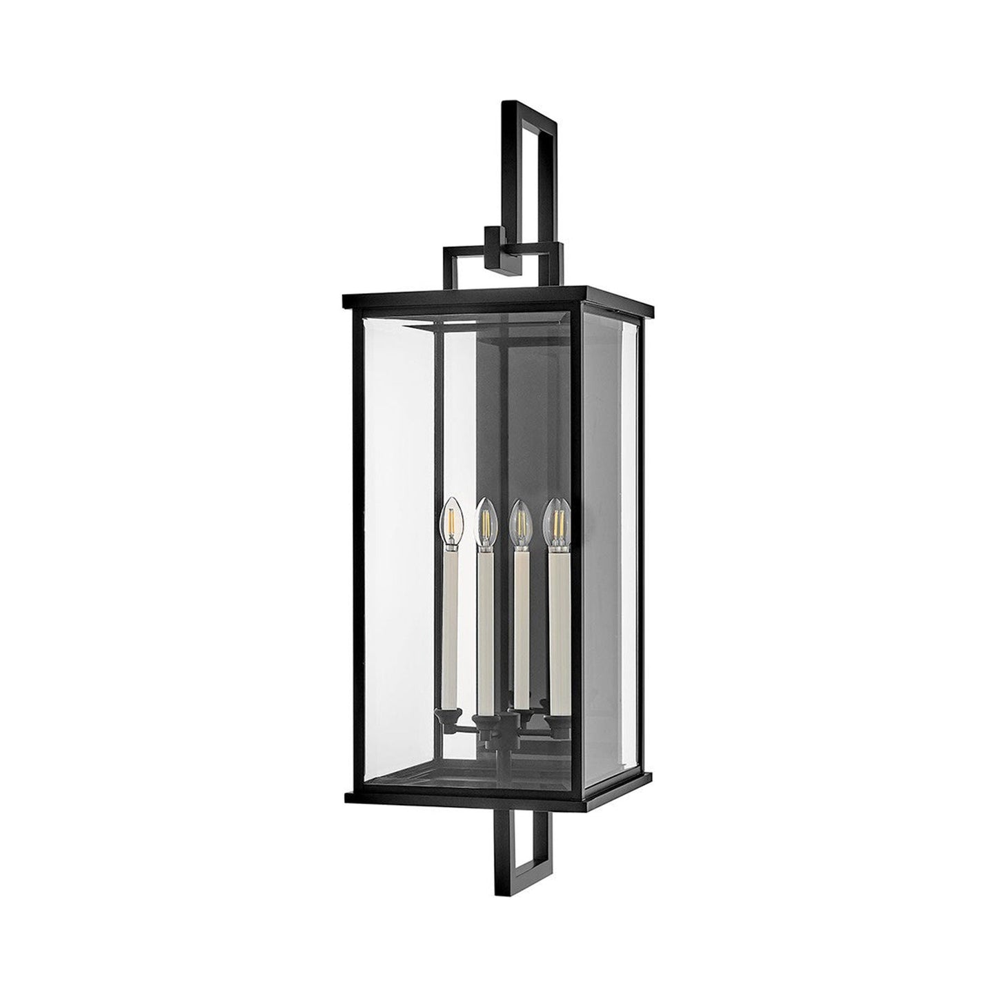 Weymouth 20019 Outdoor Wall Light in Black.