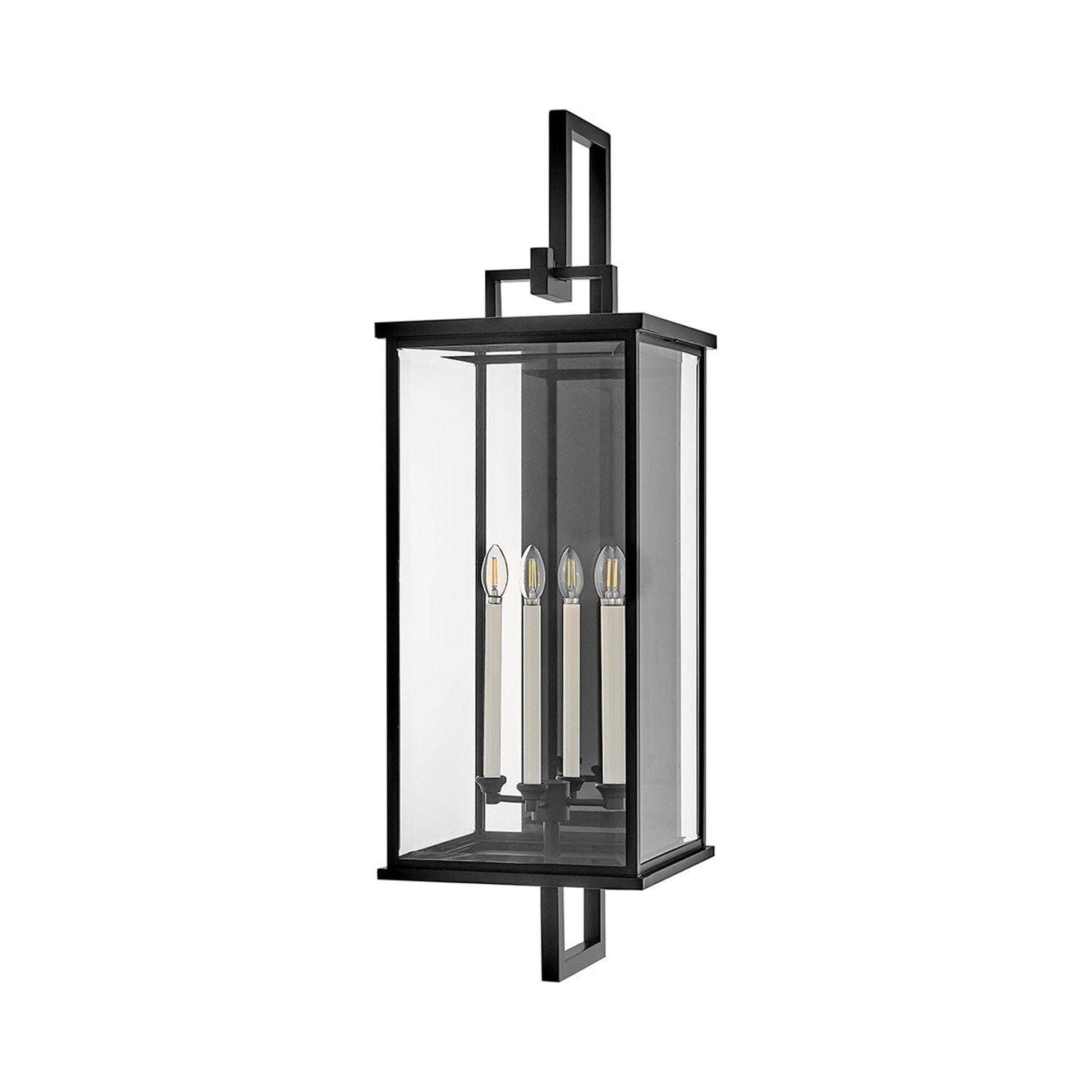 Weymouth 20019 Outdoor Wall Light in Black.