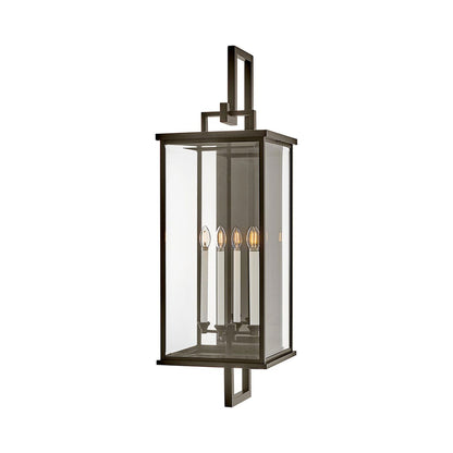 Weymouth 20019 Outdoor Wall Light in Oil Rubbed Bronze.