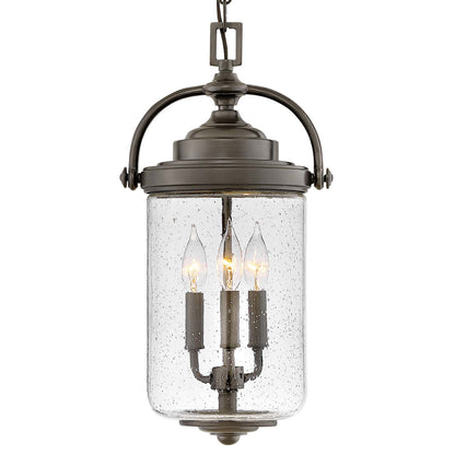 Willoughby Outdoor Pendant Light in Detail.