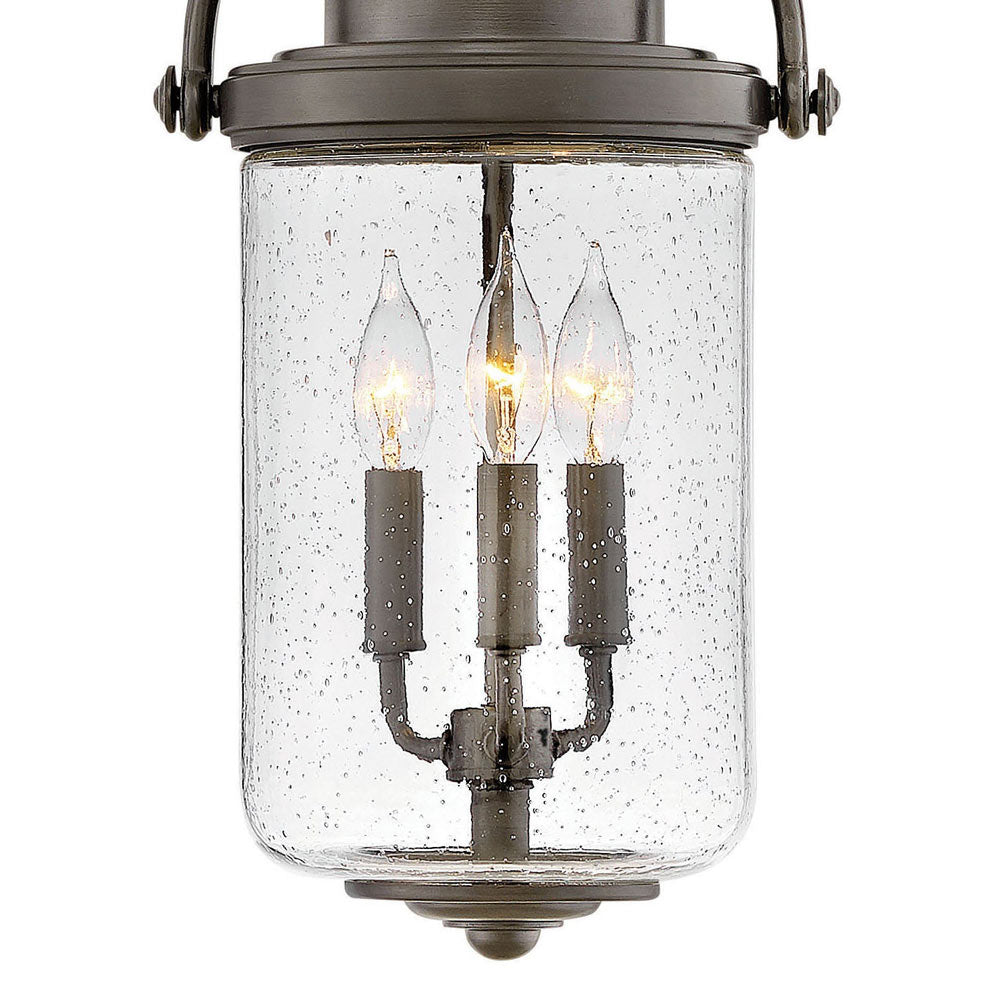 Willoughby Outdoor Pendant Light in Detail.