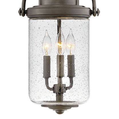 Willoughby Outdoor Pendant Light in Detail.