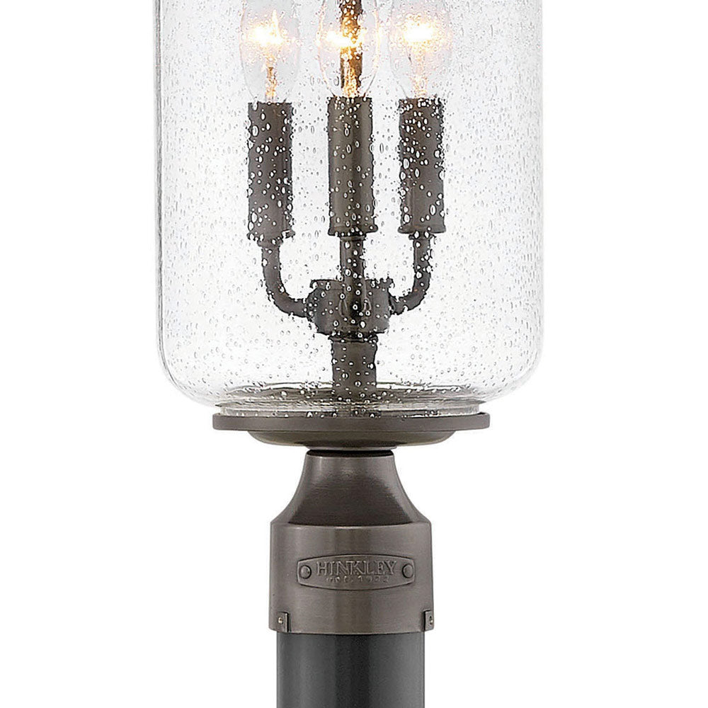 Willoughby Outdoor Post Light in Detail.