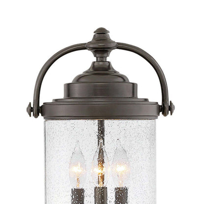Willoughby Outdoor Post Light in Detail.