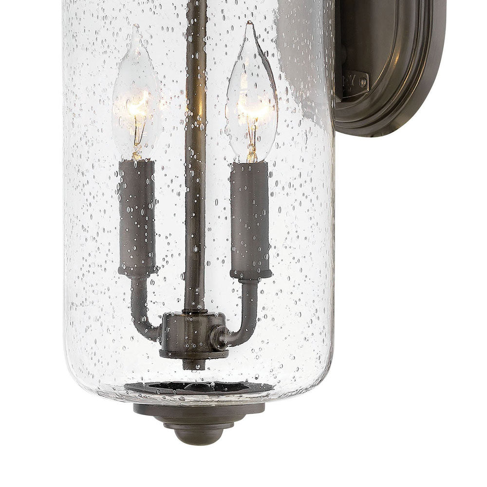 Willoughby Outdoor Wall Light in Detail.