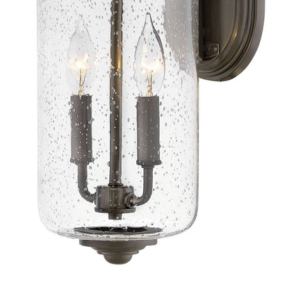 Willoughby Outdoor Wall Light in Detail.