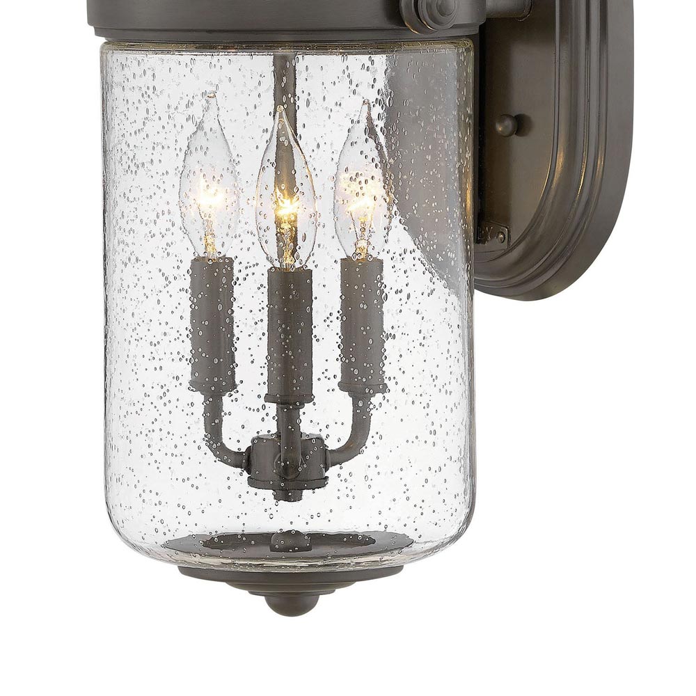 Willoughby Outdoor Wall Light in Detail.