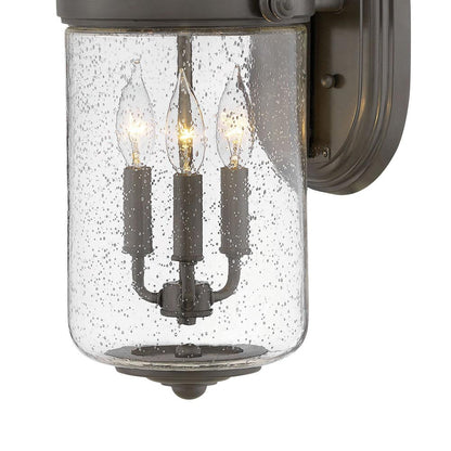 Willoughby Outdoor Wall Light in Detail.