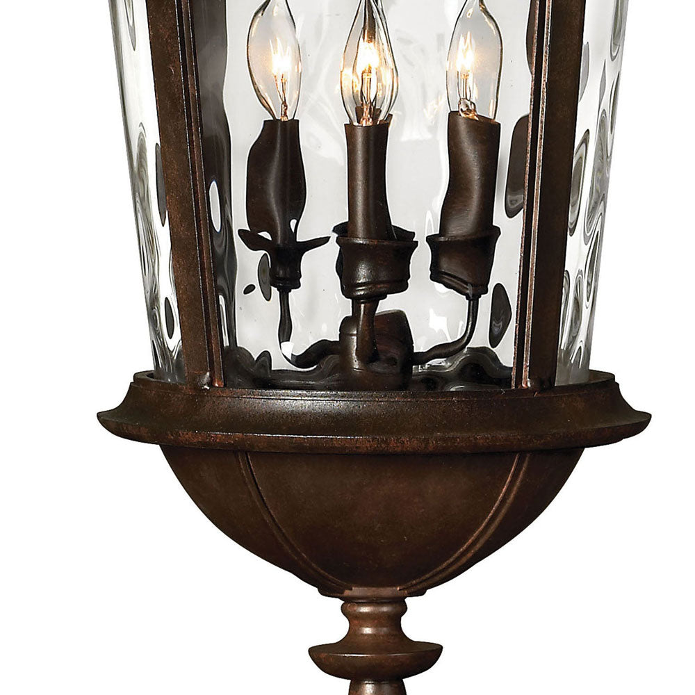 Windsor Outdoor Pendant Light in Detail.
