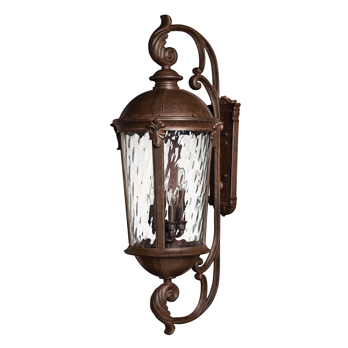 Windsor Outdoor Wall Light in River Rock (42-Inch).