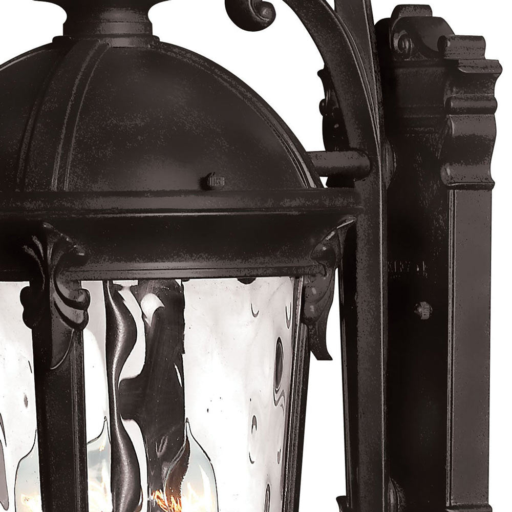 Windsor Outdoor Wall Light in Detail.