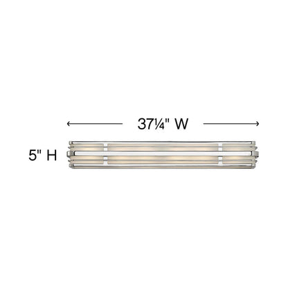 Winton Bath Vanity Light - line drawing.