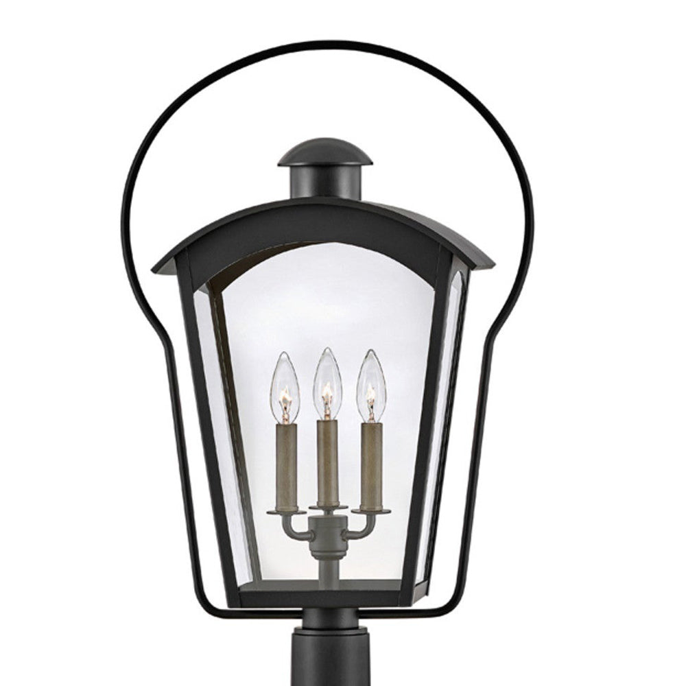 Yale Outdoor Post Light in Detail.