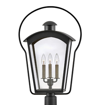 Yale Outdoor Post Light in Detail.