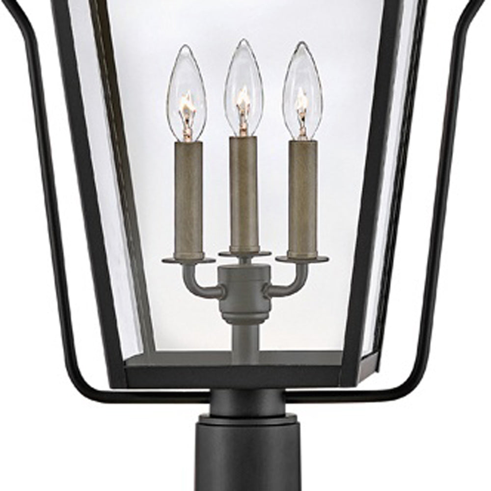 Yale Outdoor Post Light in Detail.