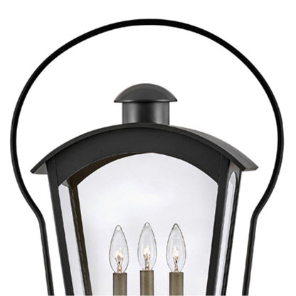 Yale Outdoor Post Light in Detail.