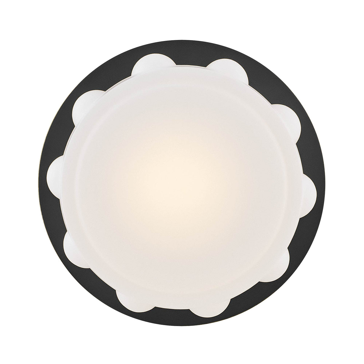 Zoey LED Flush Mount Ceiling Light in Detail.