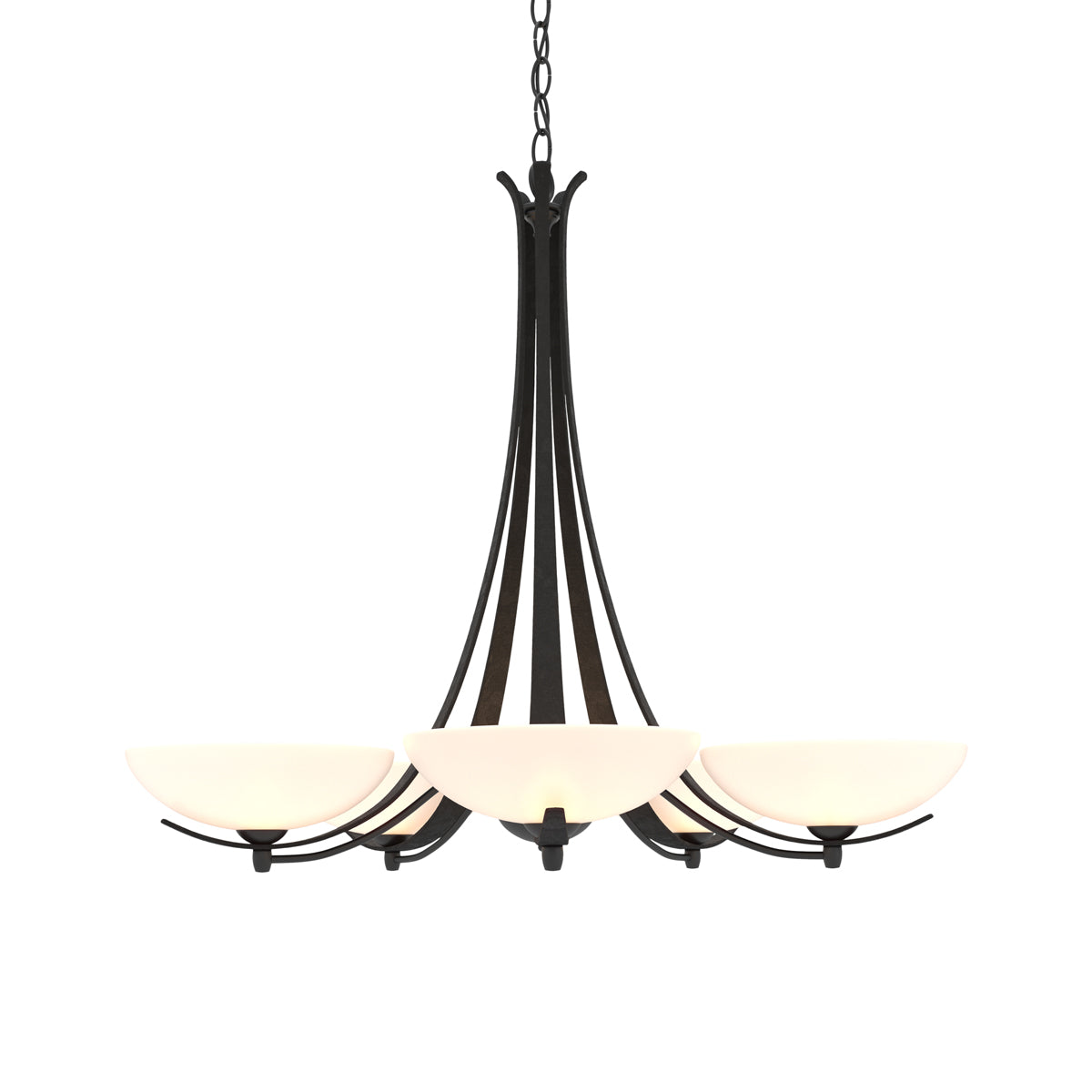 Aegis Chandelier in Black.
