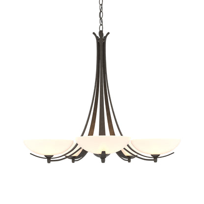 Aegis Chandelier in Dark Smoke.