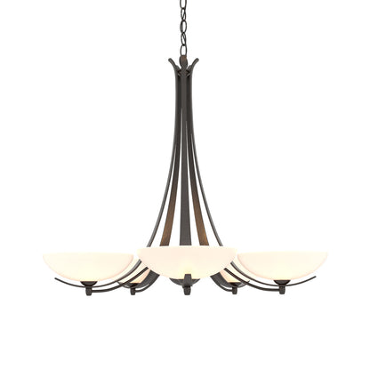 Aegis Chandelier in Oil Rubbed Bronze.