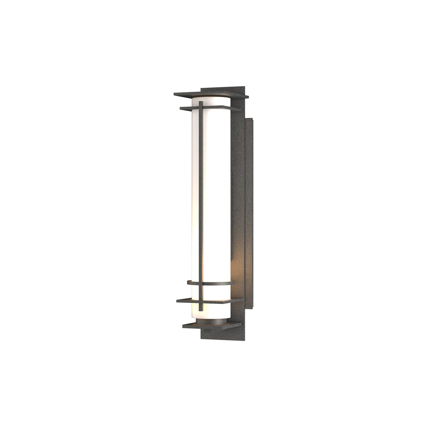 After Hours Outdoor Wall Light in Coastal Natural Iron (20-Inch).