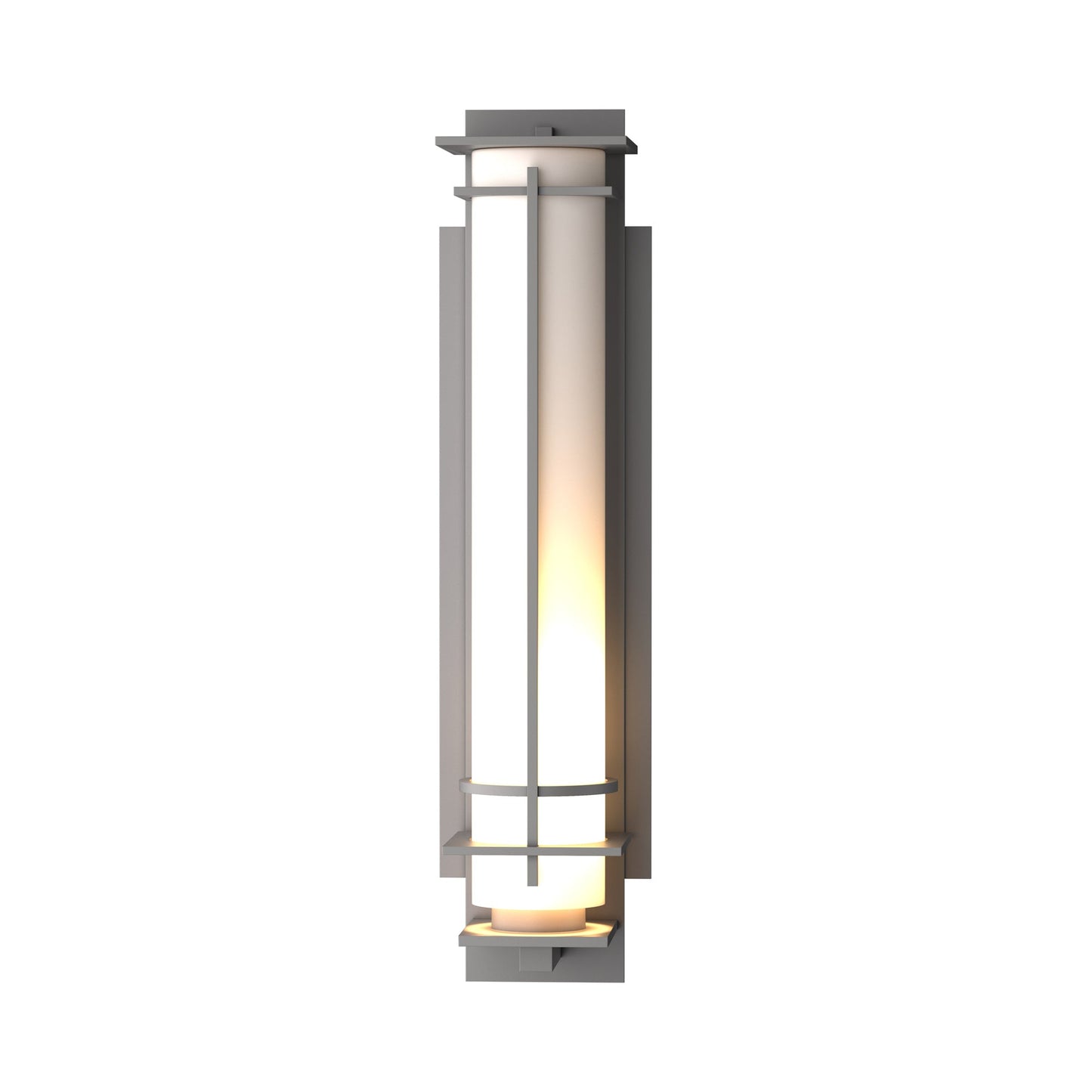 After Hours Outdoor Wall Light in Coastal Burnished Steel (26.8-Inch).