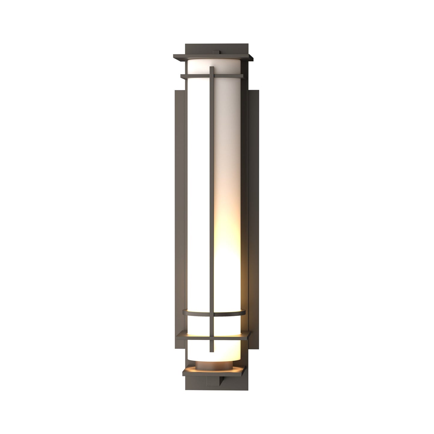 After Hours Outdoor Wall Light in Coastal Dark Smoke (26.8-Inch).