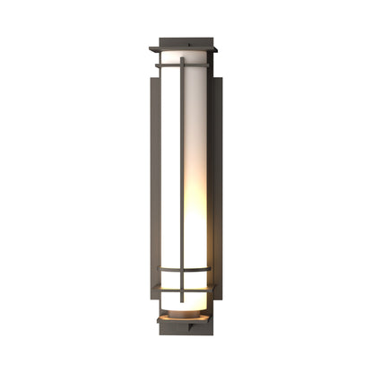 After Hours Outdoor Wall Light in Coastal Dark Smoke (26.8-Inch).