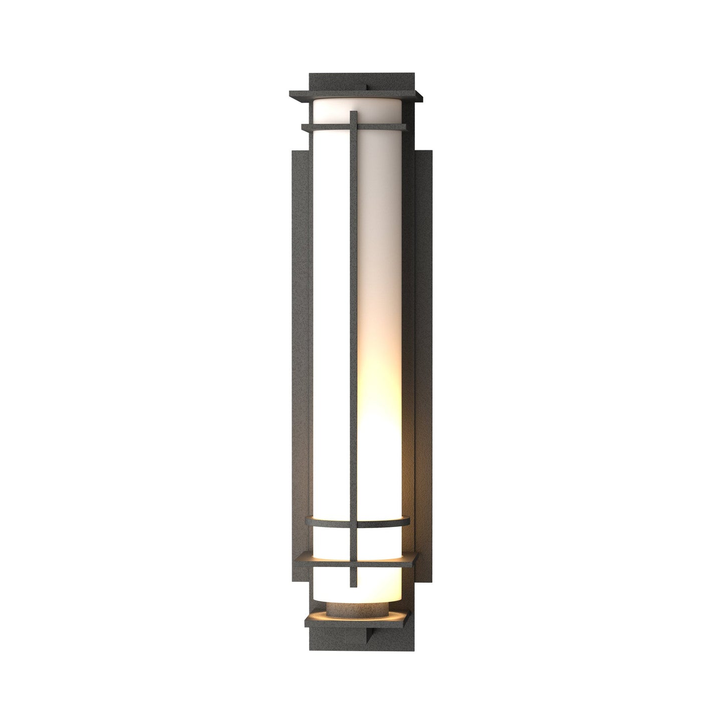 After Hours Outdoor Wall Light in Coastal Natural Iron (26.8-Inch).