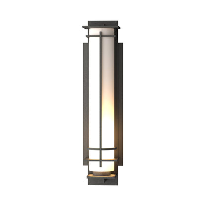 After Hours Outdoor Wall Light in Coastal Natural Iron (26.8-Inch).