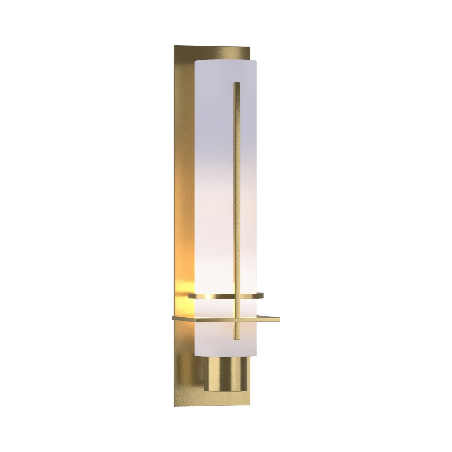 After Hours Wall Light in Modern Brass.