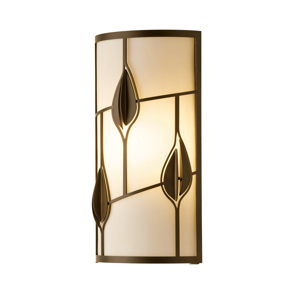 Alison's Leaves Wall Light in Dark Smoke.