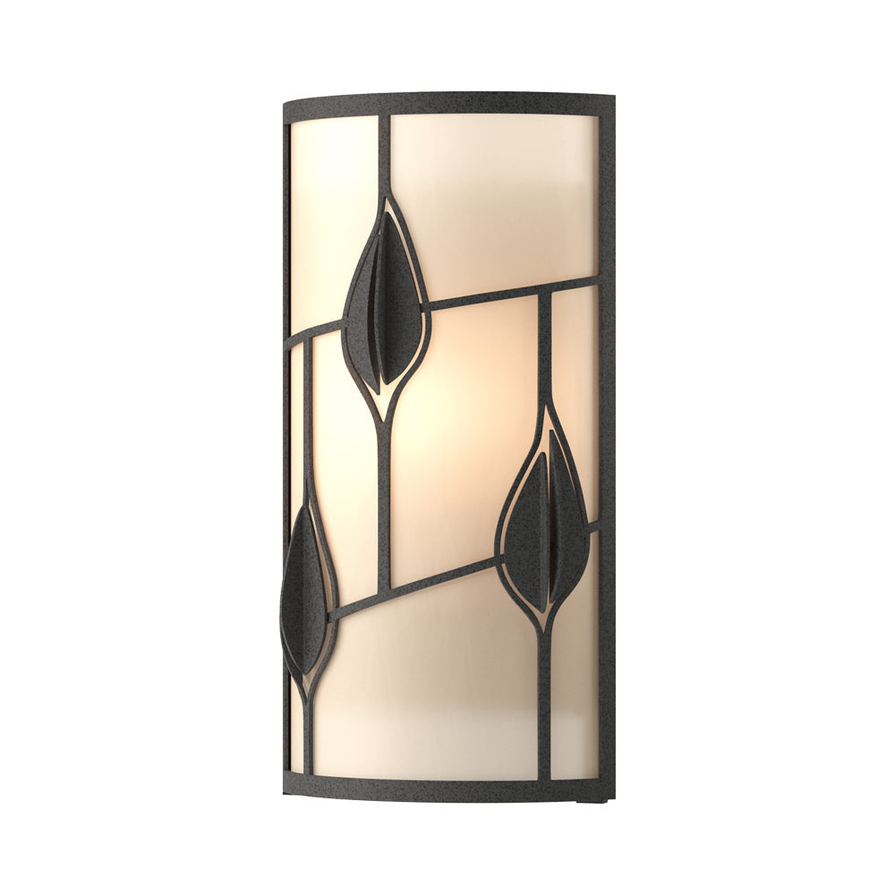 Alison's Leaves Wall Light in Natural Iron.
