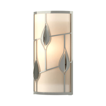 Alison's Leaves Wall Light in Sterling.