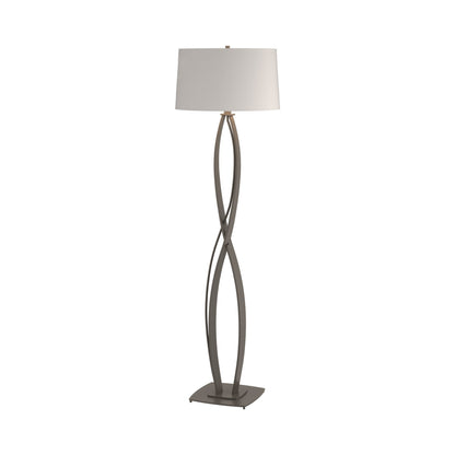 Almost Infinity Floor Lamp in Dark Smoke (Flax).