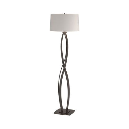 Almost Infinity Floor Lamp in Oil Rubbed Bronze (Flax).