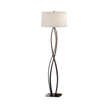 Almost Infinity Floor Lamp in Black (Natural Anna).