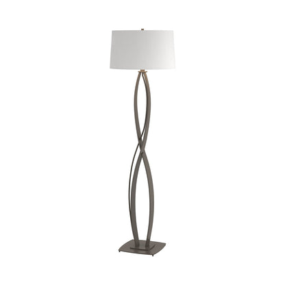 Almost Infinity Floor Lamp in Dark Smoke (Natural Anna).