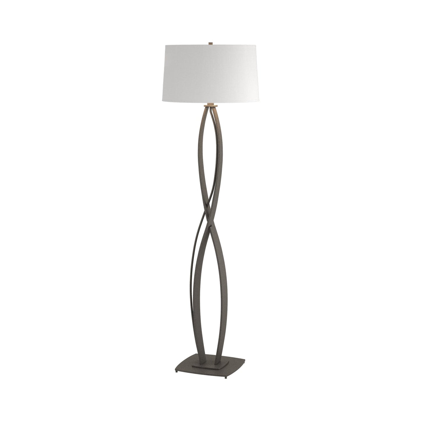 Almost Infinity Floor Lamp in Natural Iron (Natural Anna).
