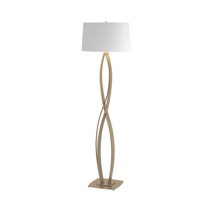 Almost Infinity Floor Lamp in Soft Gold (Natural Anna).