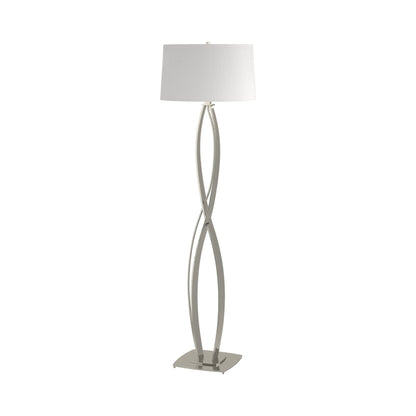 Almost Infinity Floor Lamp in Sterling (Natural Anna).