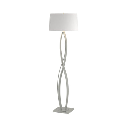 Almost Infinity Floor Lamp in Vintage Platinum (Natural Anna).