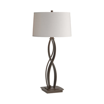 Almost Infinity Table Lamp in Bronze (Flax - 27-Inch).