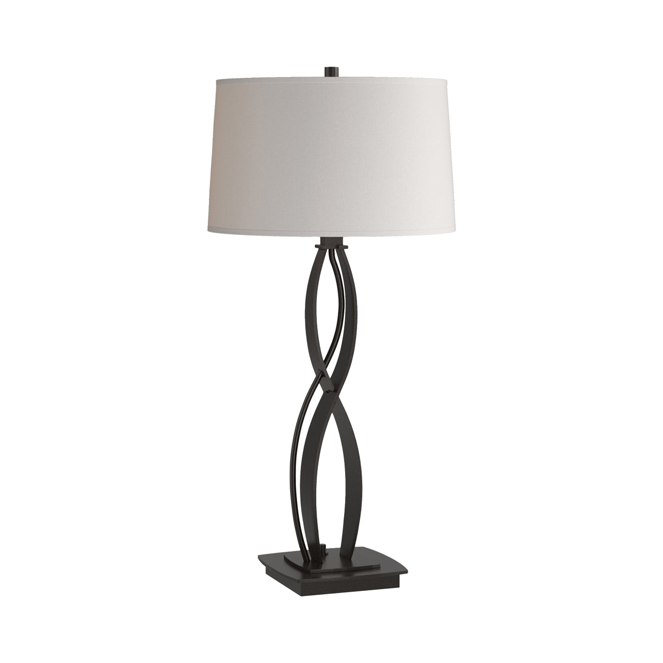 Almost Infinity Table Lamp in Oil Rubbed Bronze (Flax - 27-Inch).