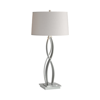 Almost Infinity Table Lamp in Vintage Platinum (Flax - 27-Inch).