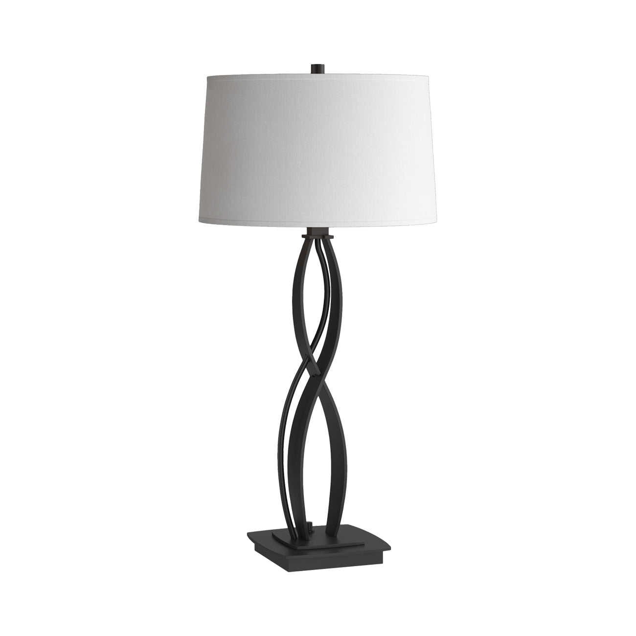 Almost Infinity Table Lamp in Black (Natural Anna - 27-Inch).