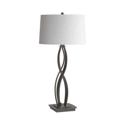 Almost Infinity Table Lamp in Dark Smoke (Natural Anna - 27-Inch).