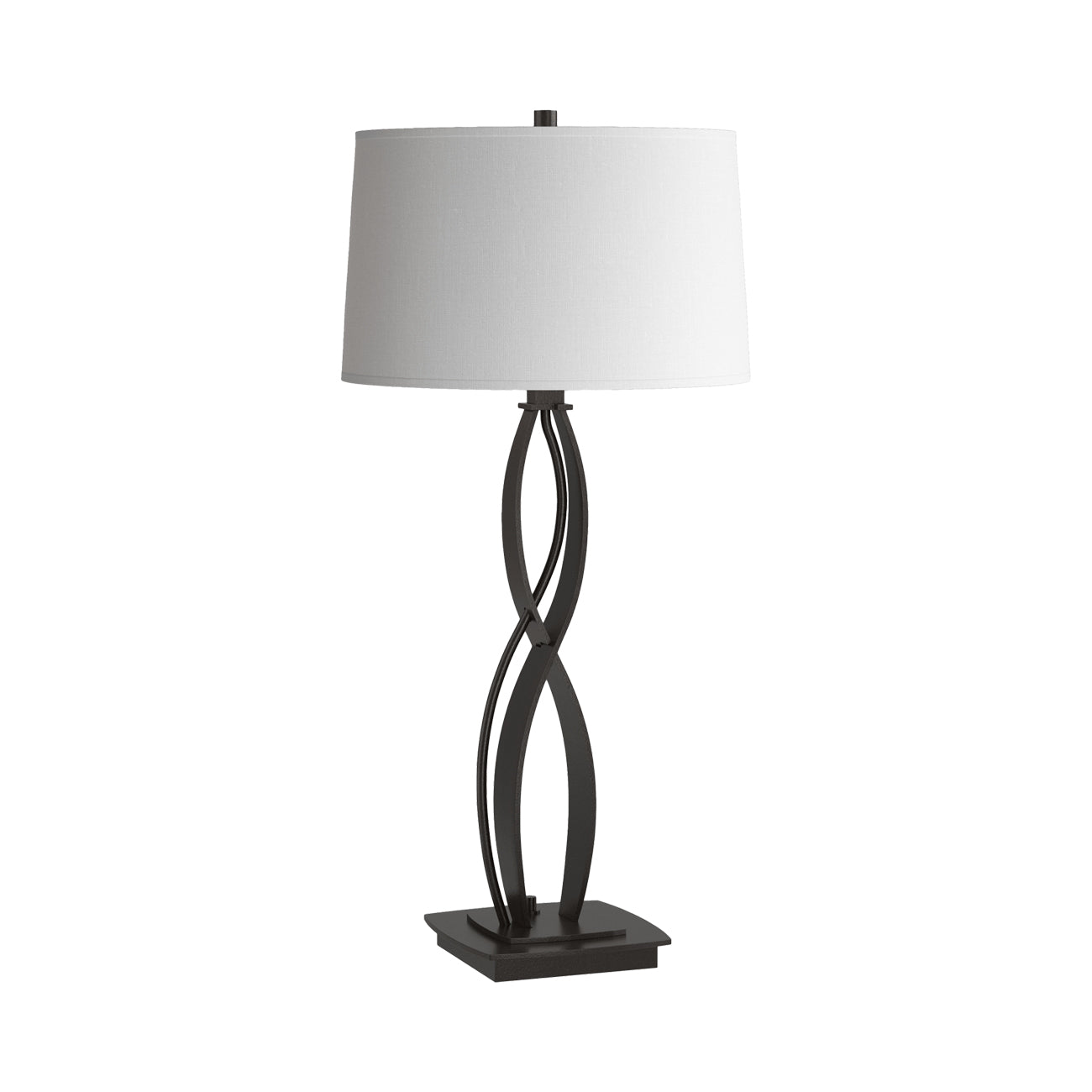 Almost Infinity Table Lamp in Oil Rubbed Bronze (Natural Anna - 27-Inch).