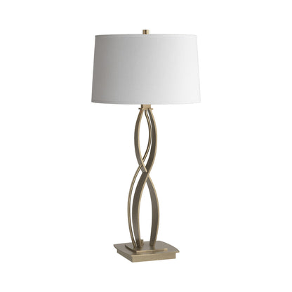 Almost Infinity Table Lamp in Soft Gold (Natural Anna - 27-Inch).
