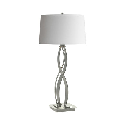 Almost Infinity Table Lamp in Sterling (Natural Anna - 27-Inch).